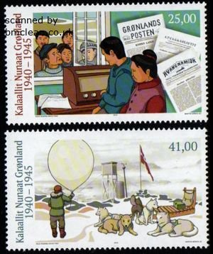 (image for) 2019 Greenland During WWII (4th Issue)