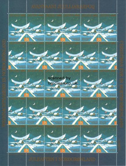 (image for) 1989 Christmas Seals Sheet (Perf.)