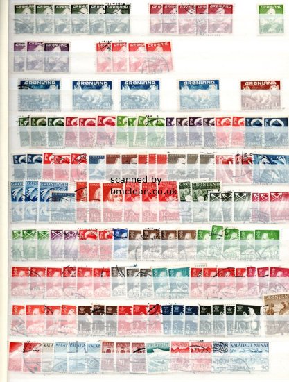 (image for) Greenland Mint & Used in Stockbook