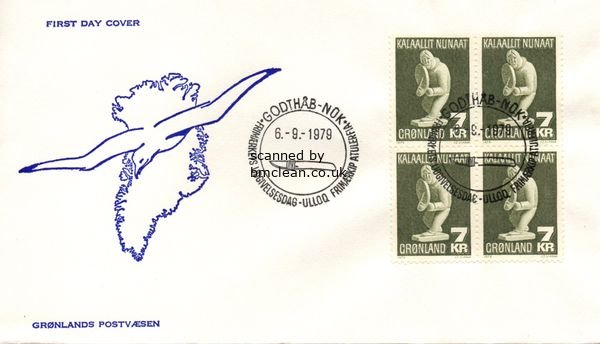 (image for) 1979 Folk Art - Soapstone Figure - 4 Block