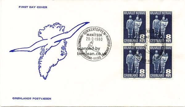 (image for) 1980 Folk Art - Eskimo Family - 4 Block