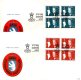 (image for) 1982 Queen Margrethe Definitives (Official) 4 Blocks
