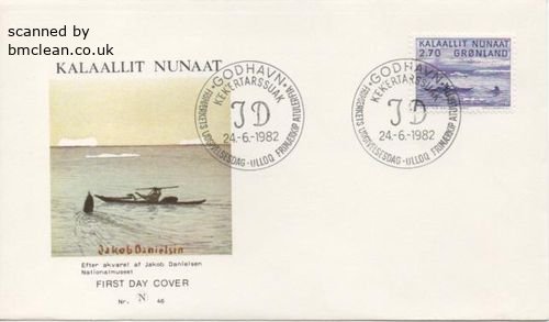 (image for) 1982 Greenland Art - Harpooning Walrus