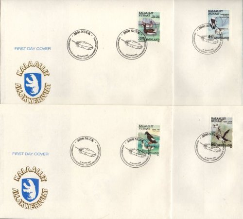 (image for) 1989 Birds Definitives (4 covers)
