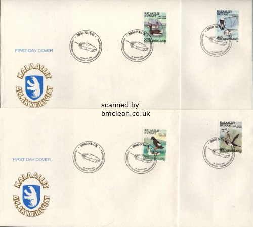 (image for) 1989 Birds Definitives (4 covers)