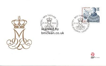 (image for) 2002 Queen Margrethe 0.50 Kr Definitive