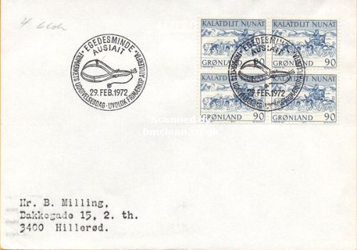 (image for) 1972 Mail Transport - Dog Sledge 4 Block