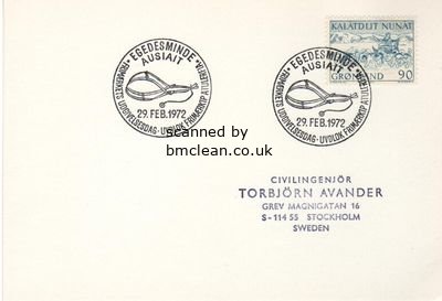 (image for) 1972 Mail Transport - Dog Sledge