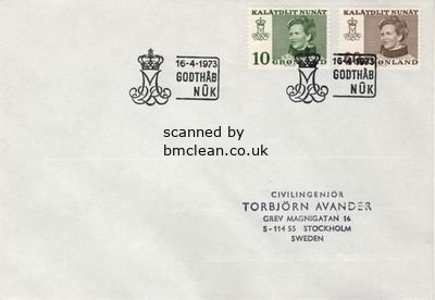 (image for) 1973 Queen Margrethe Definitives