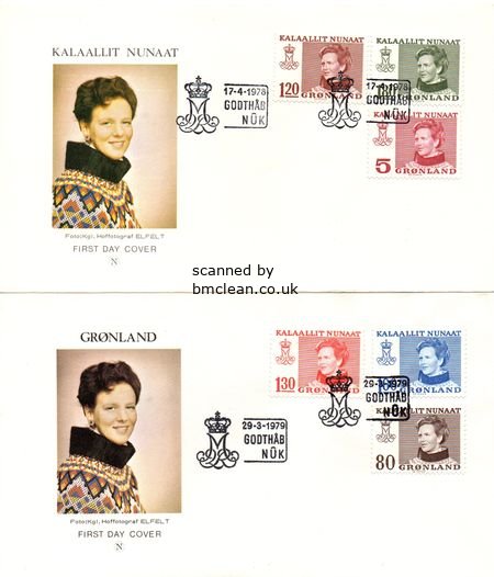 (image for) 1978/9 Queen Margrethe Definitives (2)