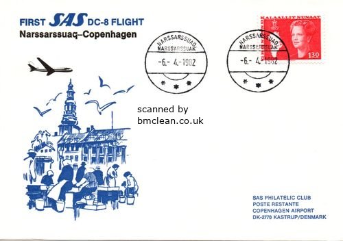 (image for) 1982 First Flight Cover
