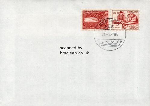 (image for) 1986 GODTHAB Airmail - Last Day
