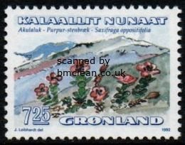 (image for) 7 Kr 25 Purple Saxifrage