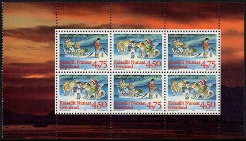 (image for) 1997 Christmas Booklet Pane (2)