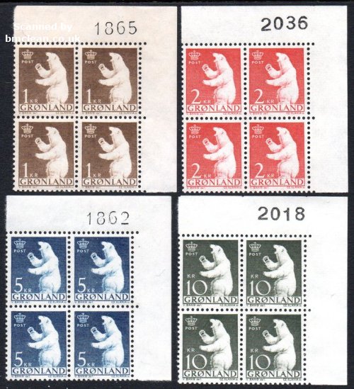 (image for) 1963 Polar Bear Set (4 Blocks)