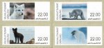 (image for) 2024 Franking Labels - Arctic Foxes