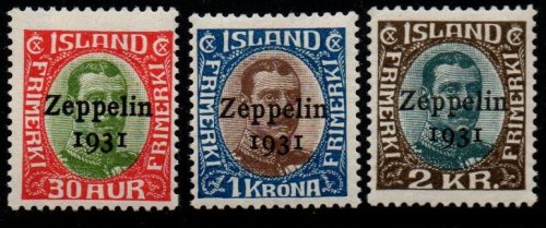 (image for) 1931 Zeppelin Overprints (M/M)