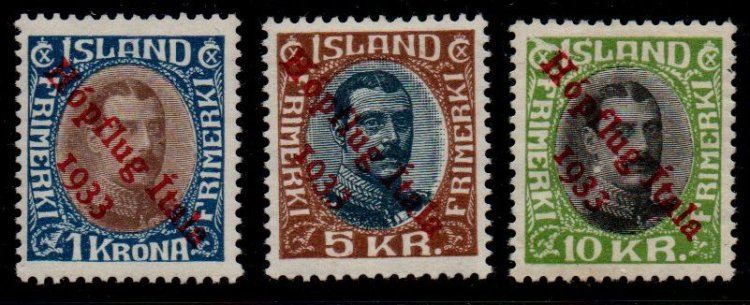 (image for) 1933 AIR Hopflug Itala Overprints