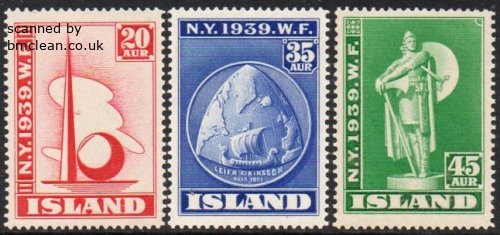 (image for) 1939 World's Fair New York (3v)