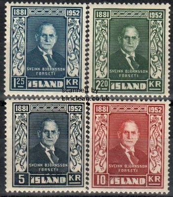 (image for) 1952 President Bjornsson