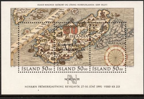 (image for) 1991 Nordia 91 (3rd Issue) M/S