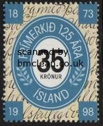 (image for) 1998 Anniv. Iceland Stamps