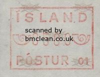 (image for) 1983 - Type A Machine Label 50a POSTUR 01