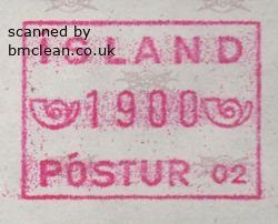 (image for) 1983/99 Machine Label 1900a POSTUR 02