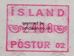 (image for) 1988 Type A Machine Label 2400a POSTUR 02