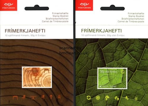 (image for) 2011 Europa - Trees (Booklets)