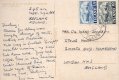 (image for) 1953 Greetings Card - KEFLAVIK to U.K.