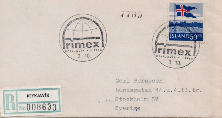 (image for) 1964 Frimex Reykjavik