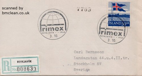 (image for) 1964 Frimex Reykjavik