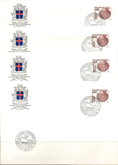 (image for) 1983 Hafnarfjordur Stamp Exhibition (Set)