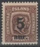 (image for) 1922 5a on 16a Brown 2