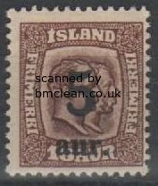 (image for) 1922 5a on 16a Brown 2