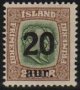 (image for) 1922 20a on 25a Green & Brown 2
