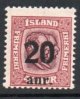 (image for) 1922 20a on 40a Claret