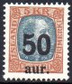 (image for) 1925 50a on 5Kr Grey & Brown