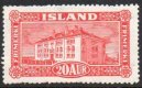 (image for) 1925 Icelandic Scenes 20a Scarlet