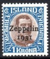 (image for) 1 Kr Zellelin Overprint (L/M/M)