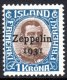 (image for) 1 Kr Zellelin Overprint (L/M/M)
