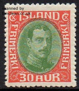 (image for) 1934 30a Scarlet & Green