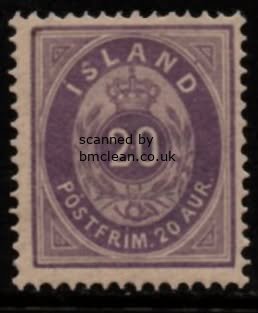 (image for) 1876 20a Lilac (L/M/M)