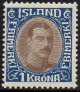 (image for) 1931 1 Kr Brown & Blue