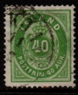 (image for) 1876 40a Green (F/U)