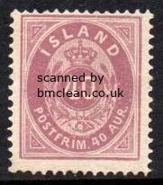 (image for) 1882/91 40a Lilac/ Purple