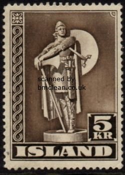 (image for) 5 Kr. Sepia Perf 14