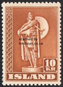 (image for) 10 Kr. Orange Brown Perf 11½