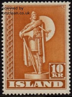 (image for) 10 Kr. Orange Brown Perf 14